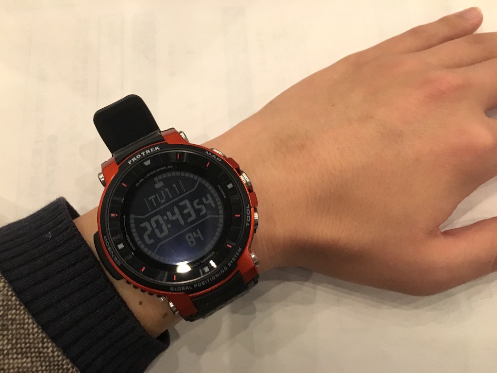 CASIO PRO TREK smart WSD-F30-BU スマートウォッチ - 腕時計(デジタル)